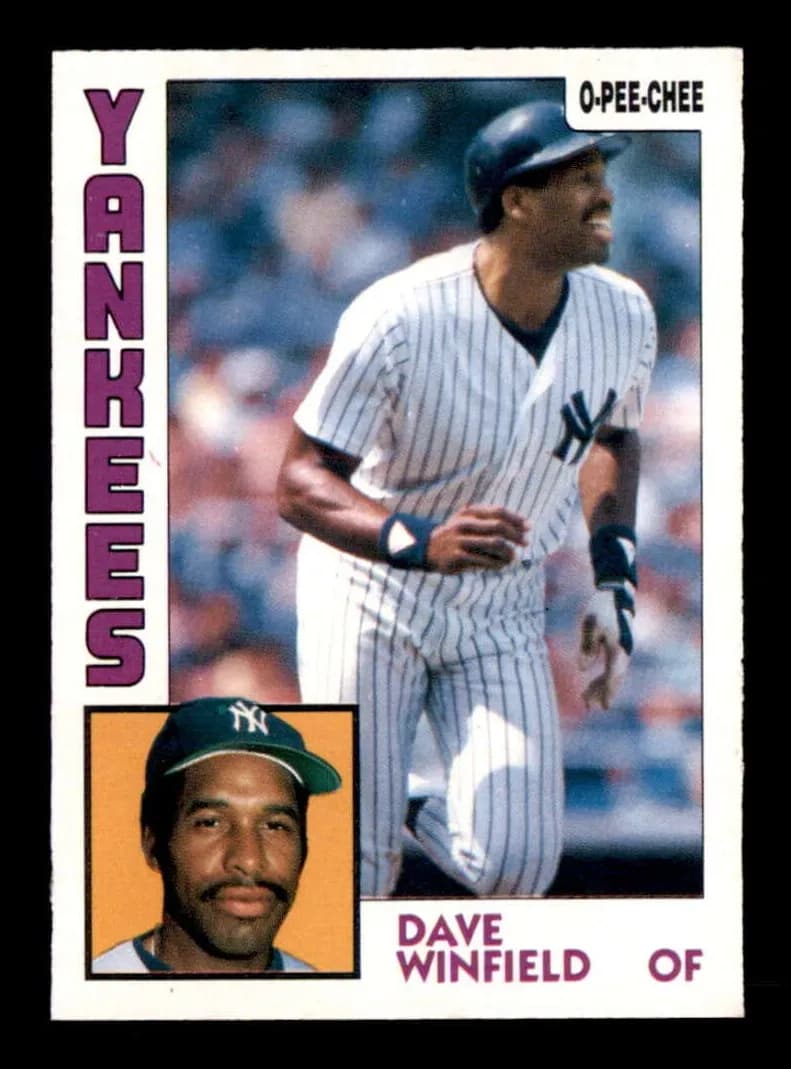 Dave Winfield 1984 topps
