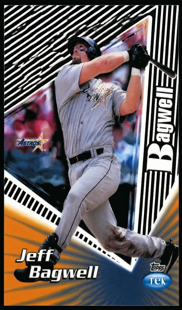 Jeff Bagwell 1999 topps Topps Tek
