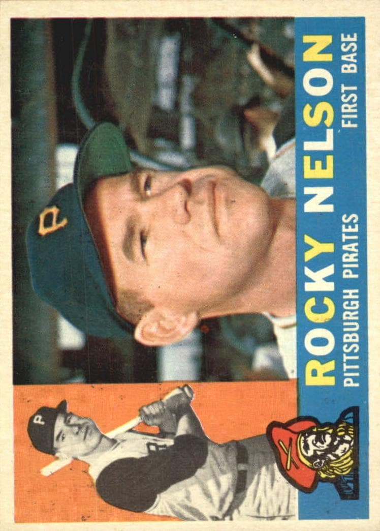 Rocky Nelson 1960 topps Topps