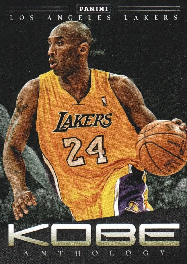 Kobe Bryant 2012 panini Kobe Anthology
