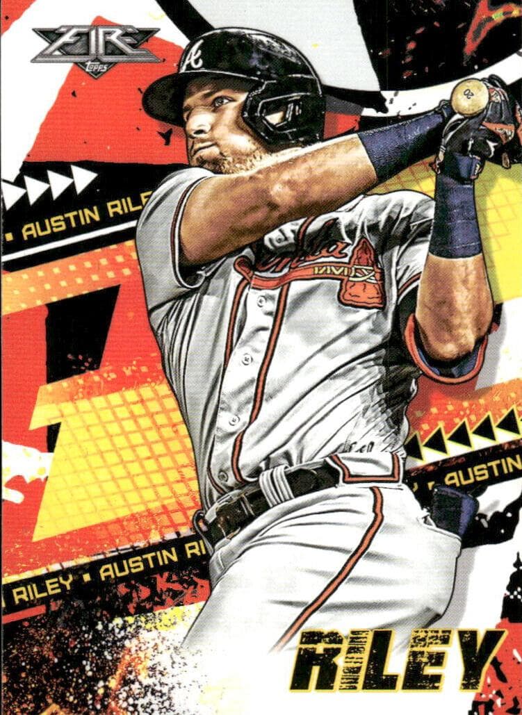 Austin Riley 2022 topps Topps Fire