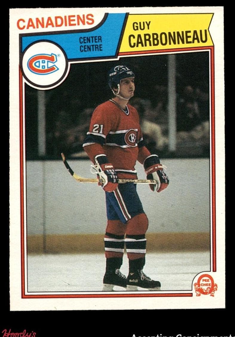 Guy Carbonneau trading card