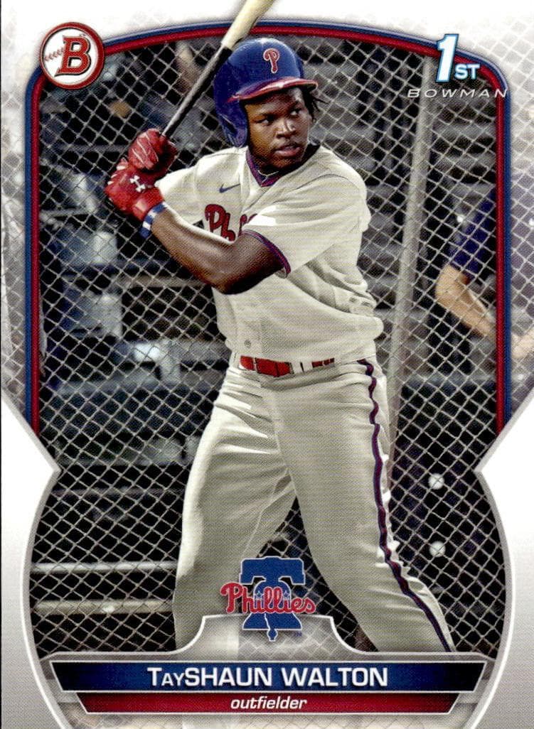 TayShaun Walton 2023 bowman Bowman Draft