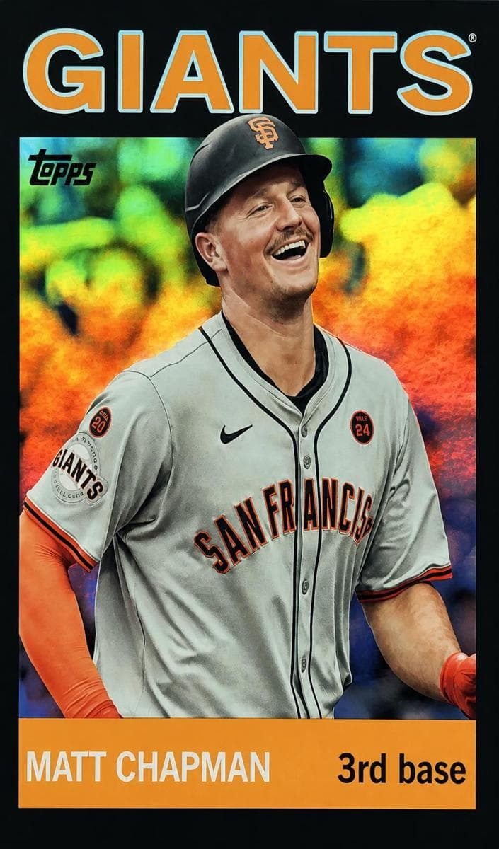 Matt Chapman 2025 topps Topps Archives