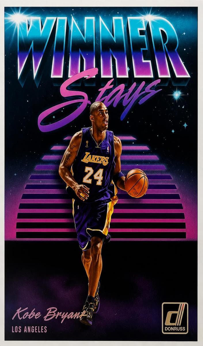 Kobe Bryant 2018 panini