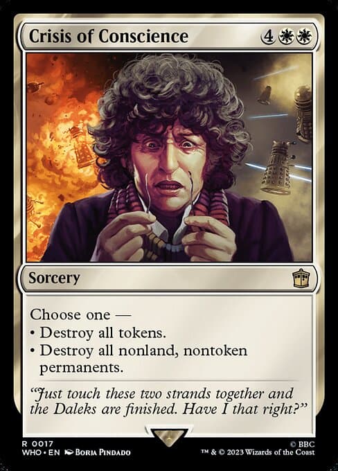 Crisis of Conscience 2023 Magic: The Gathering Doctor Who