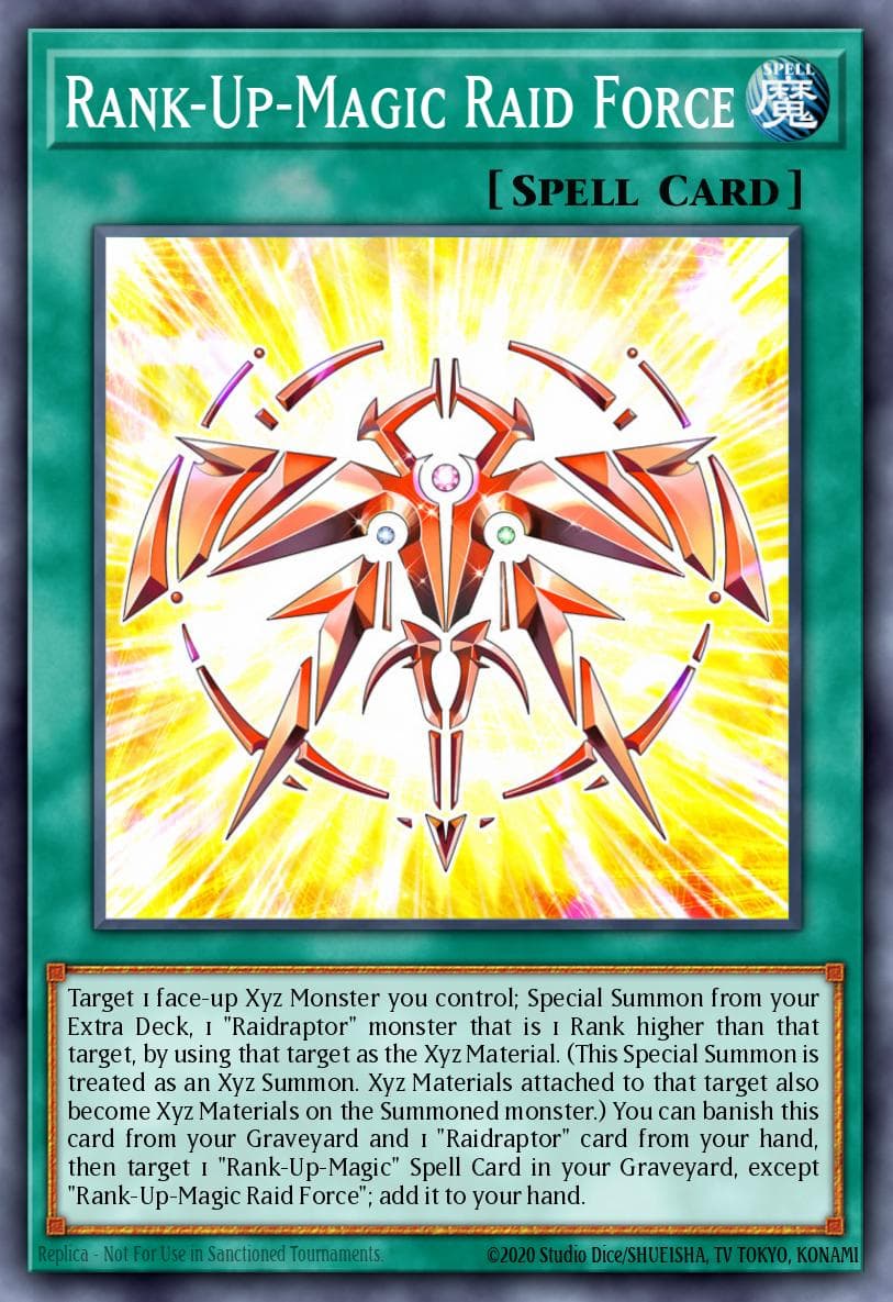Rank-Up-Magic Raid Force 2015 Yu-Gi-Oh! Dimension of Chaos