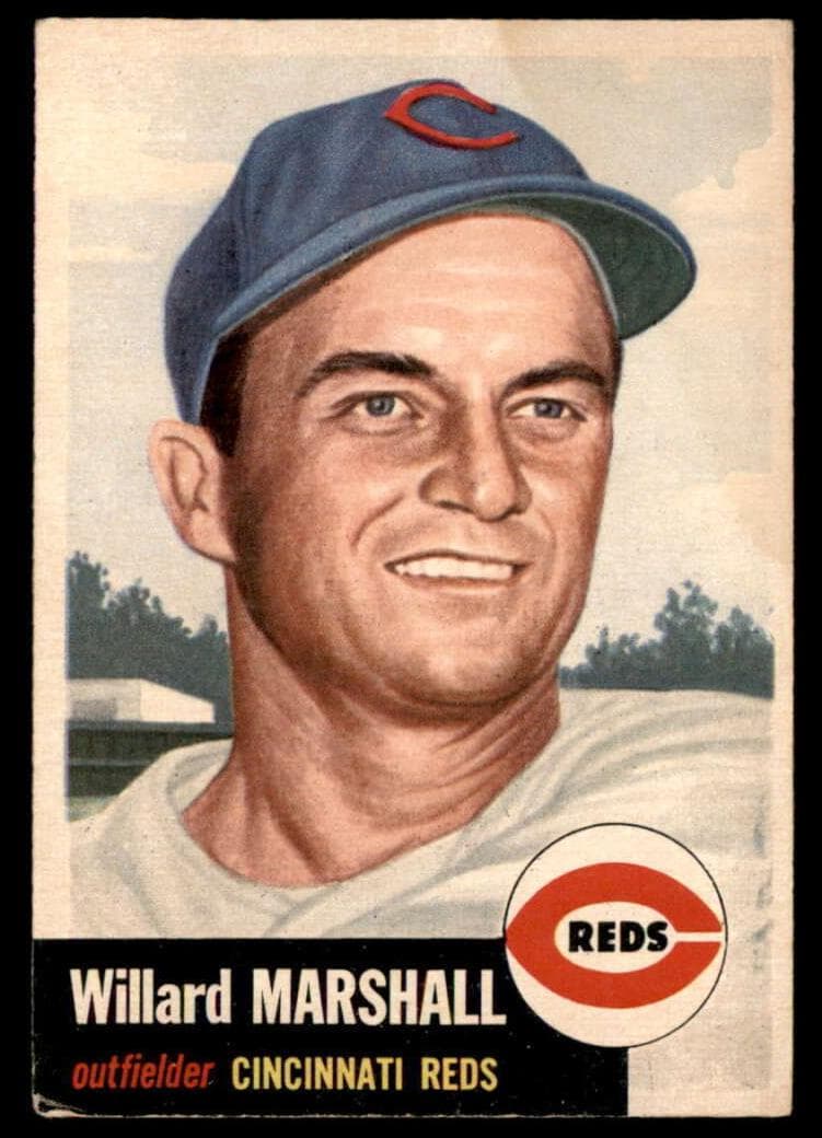 Willard Marshall 1953 topps Topps