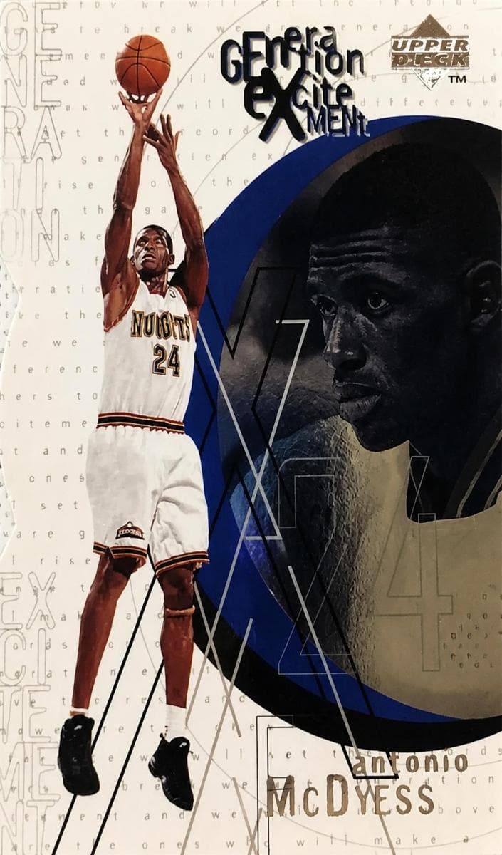 Antonio McDyess 1996 upper-deck Upper Deck