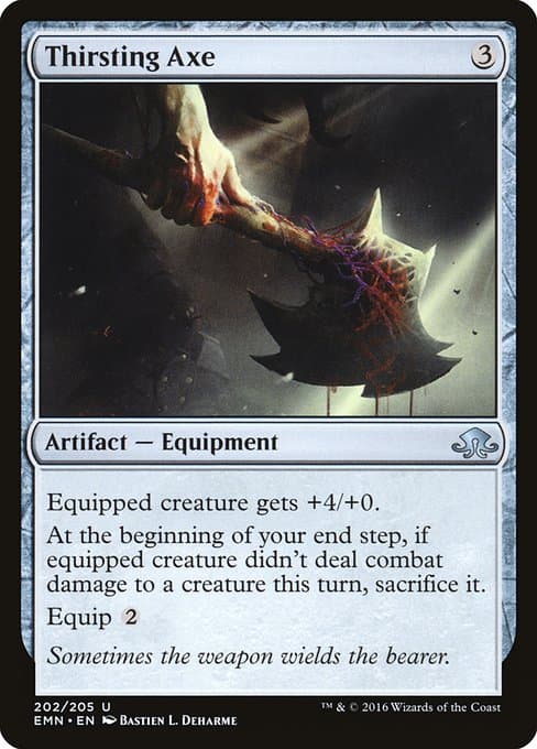 Thirsting Axe 2016 Magic: The Gathering