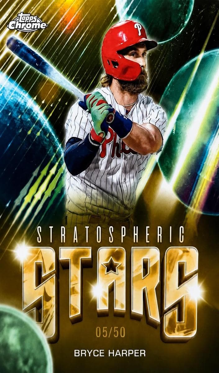 Bryce Harper 2024 topps Topps Chrome Update