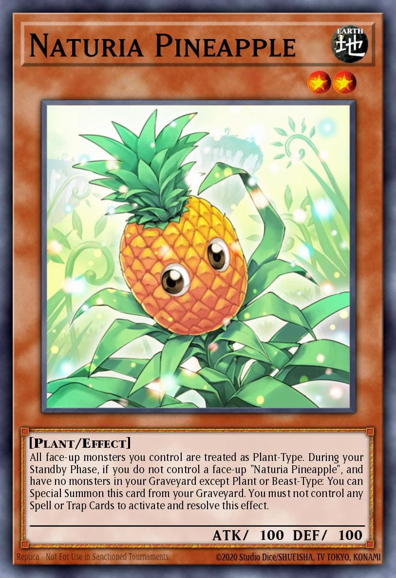 Naturia Pineapple 2010 Yu-Gi-Oh! Duelist Revolution