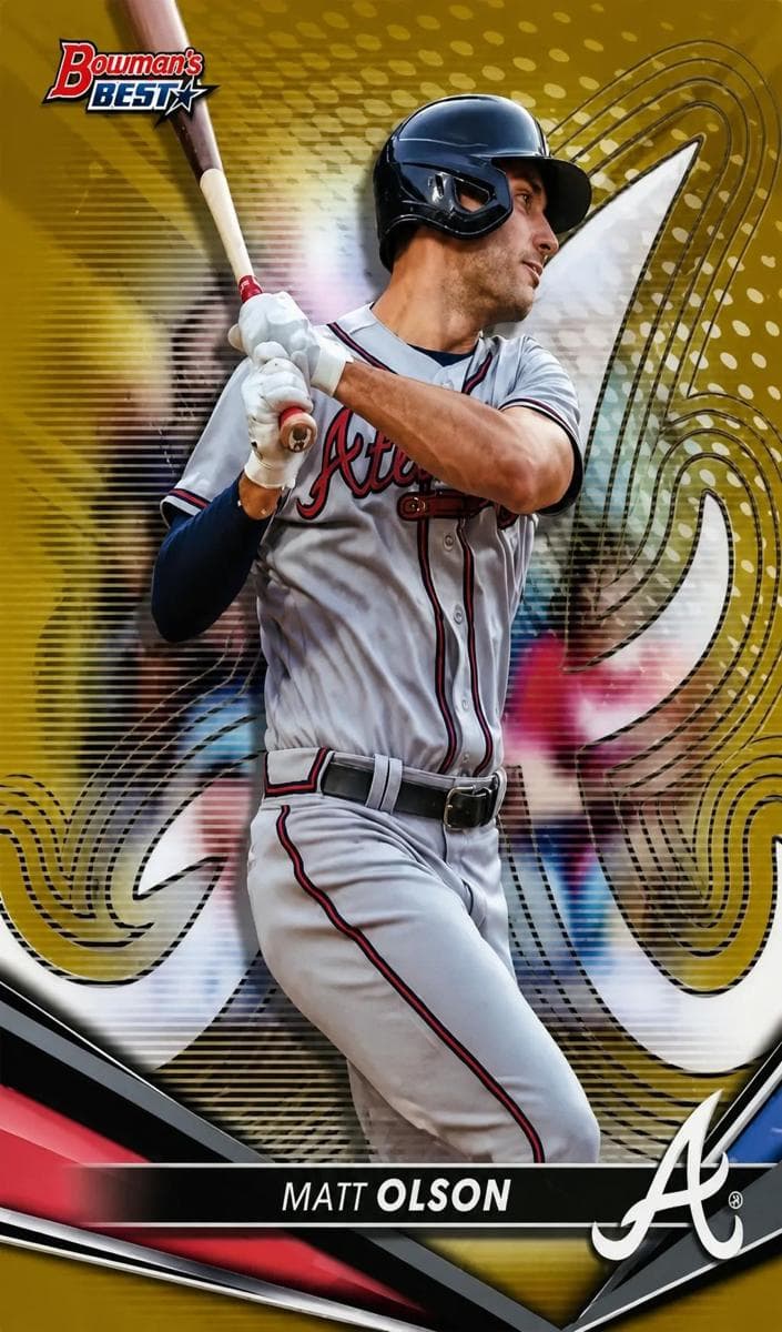 Matt Olson 2022 bowman Bowman's Best