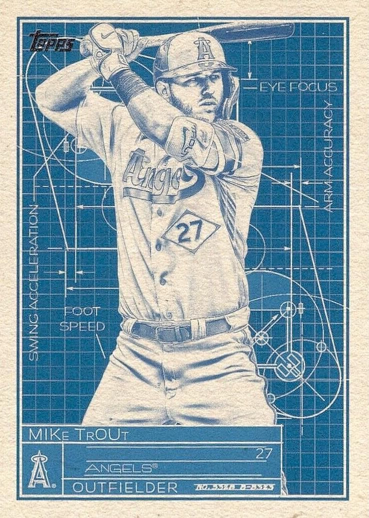 Mike Trout 2024 topps