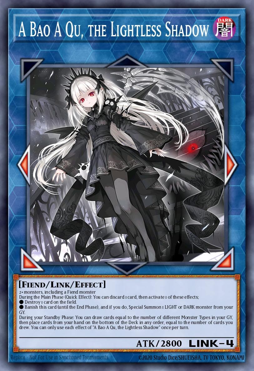 A Bao A Qu, the Lightless Shadow 2025 Yu-Gi-Oh!