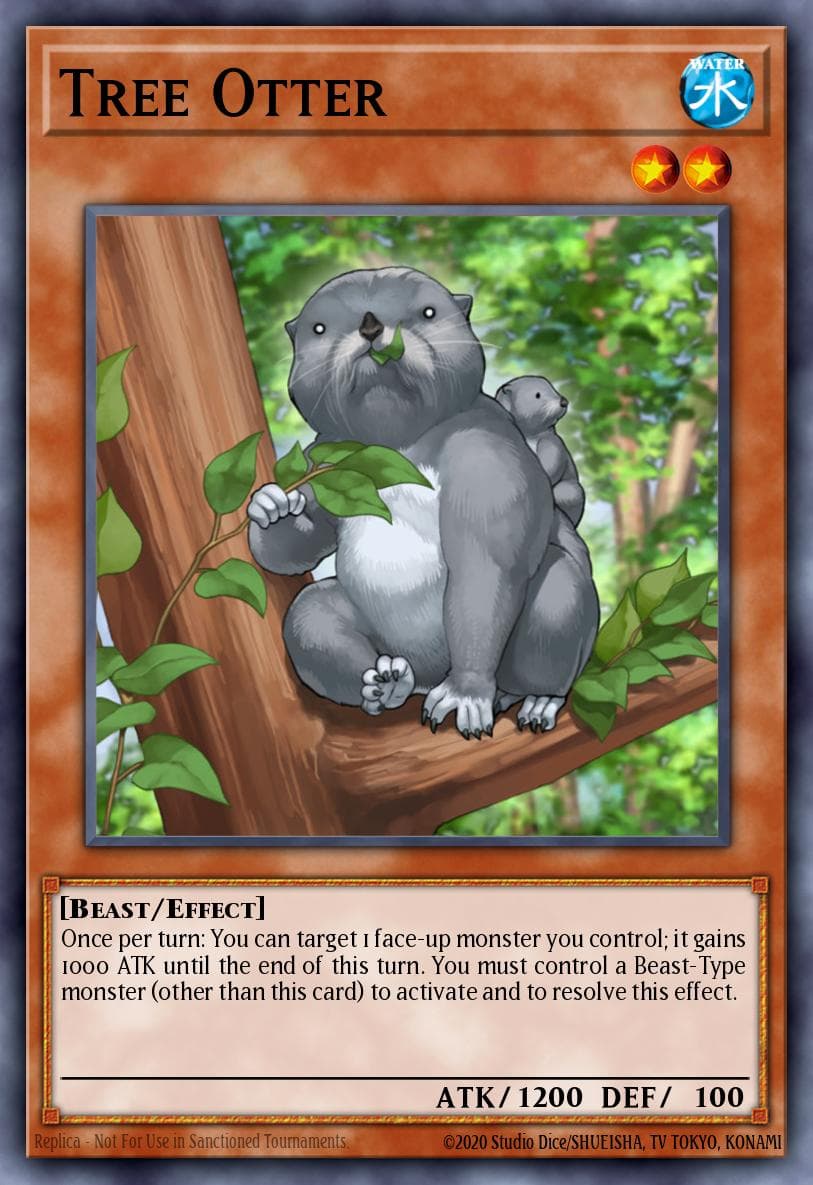 Tree Otter 2009 Yu-Gi-Oh! Raging Battle