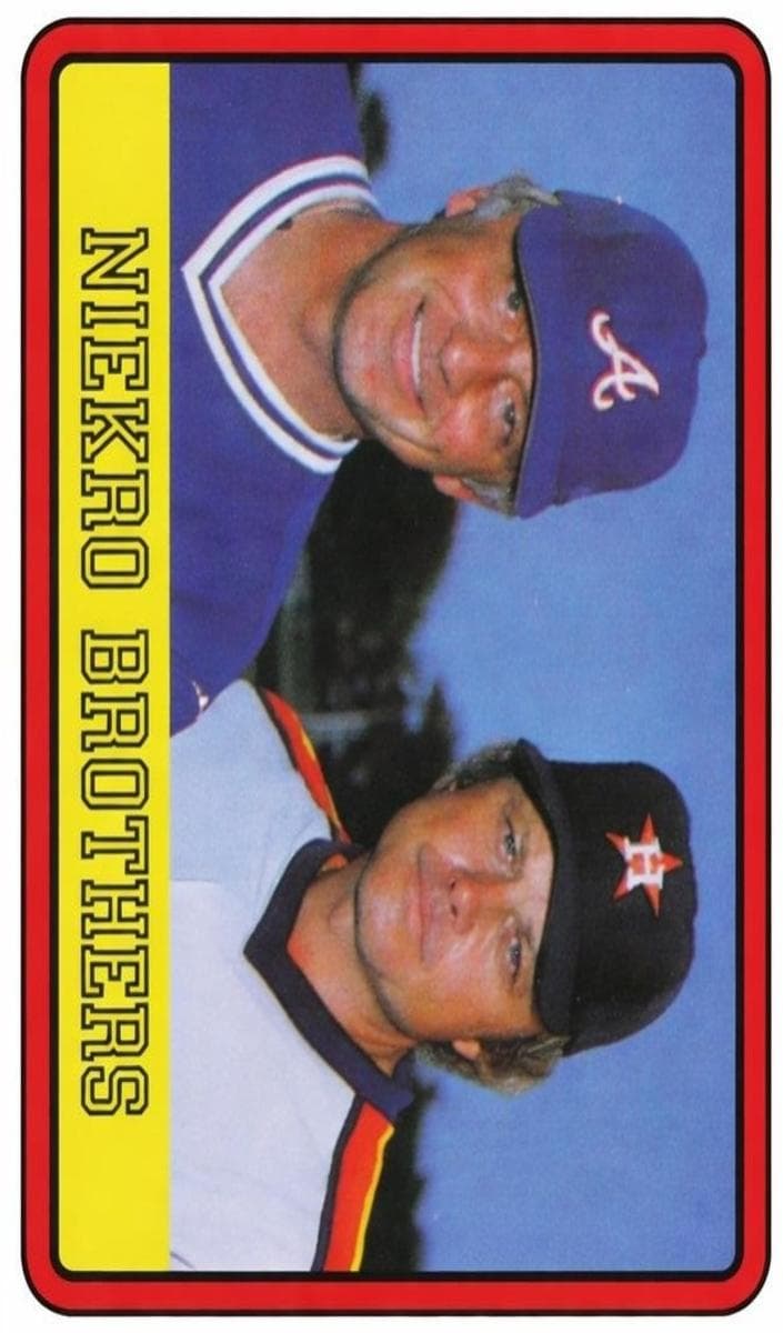 Niekro Brothers #613