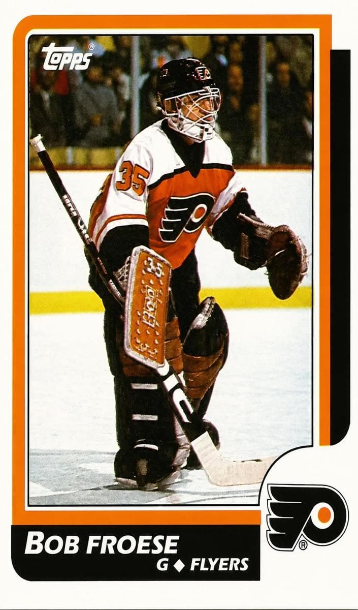 Bob Froese 1986 topps Topps
