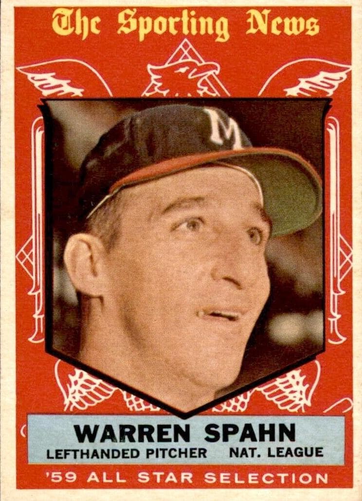 Warren Spahn 1959 topps Topps