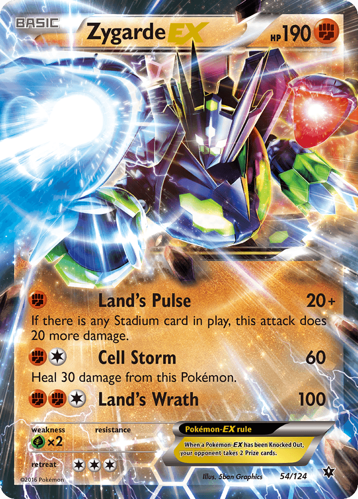 Zygarde EX #54