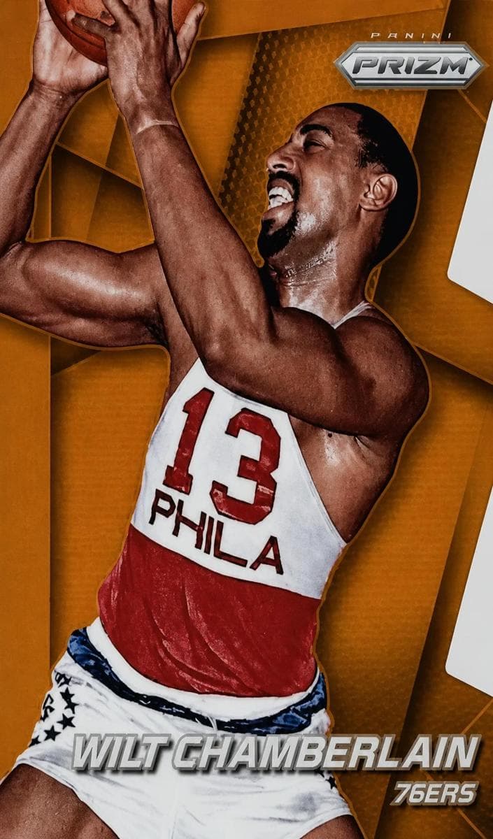 Wilt Chamberlain 2014 panini Prizm