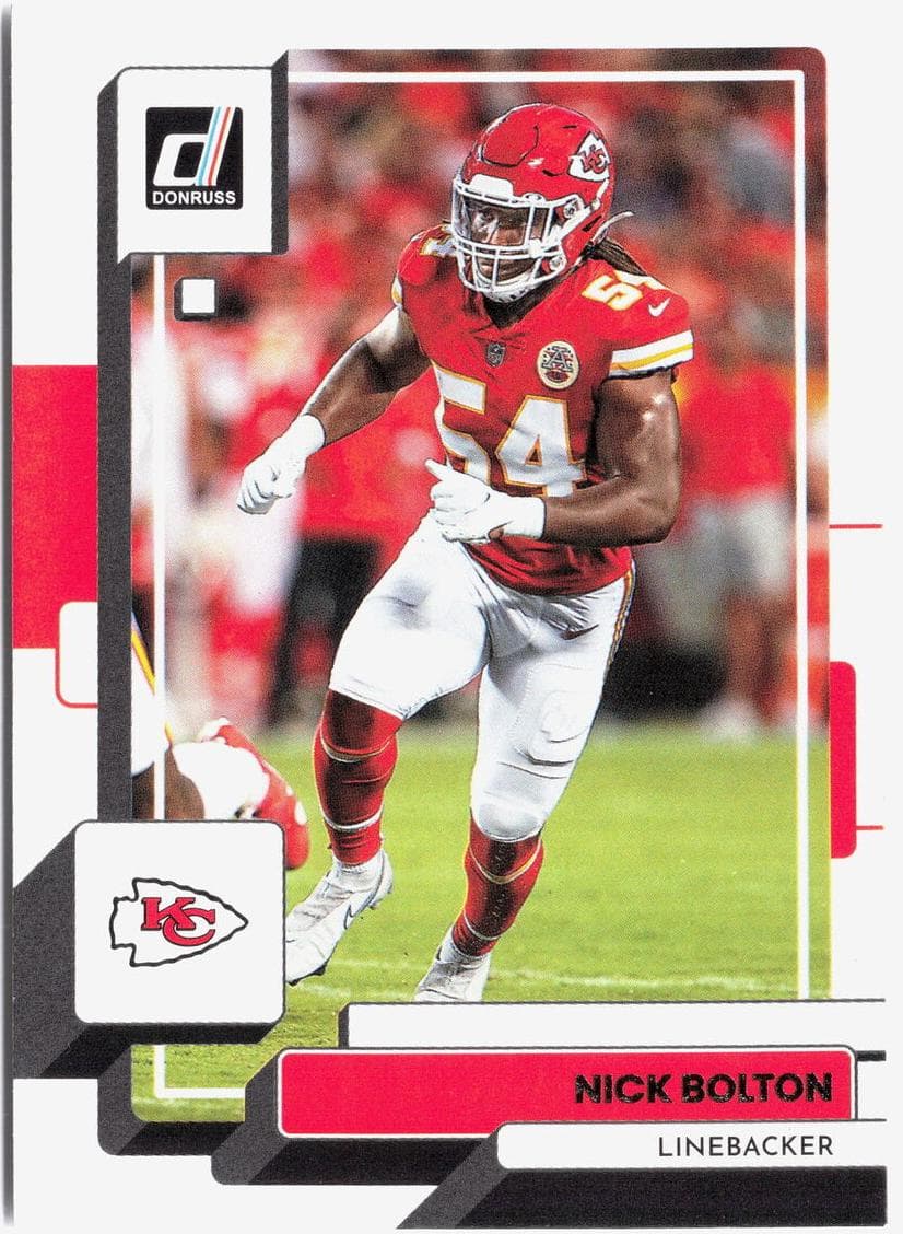 Nick Bolton 2022 panini Donruss
