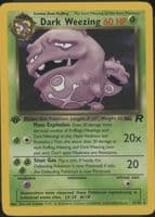 Dark Weezing 2000 Pokemon Team Rocket