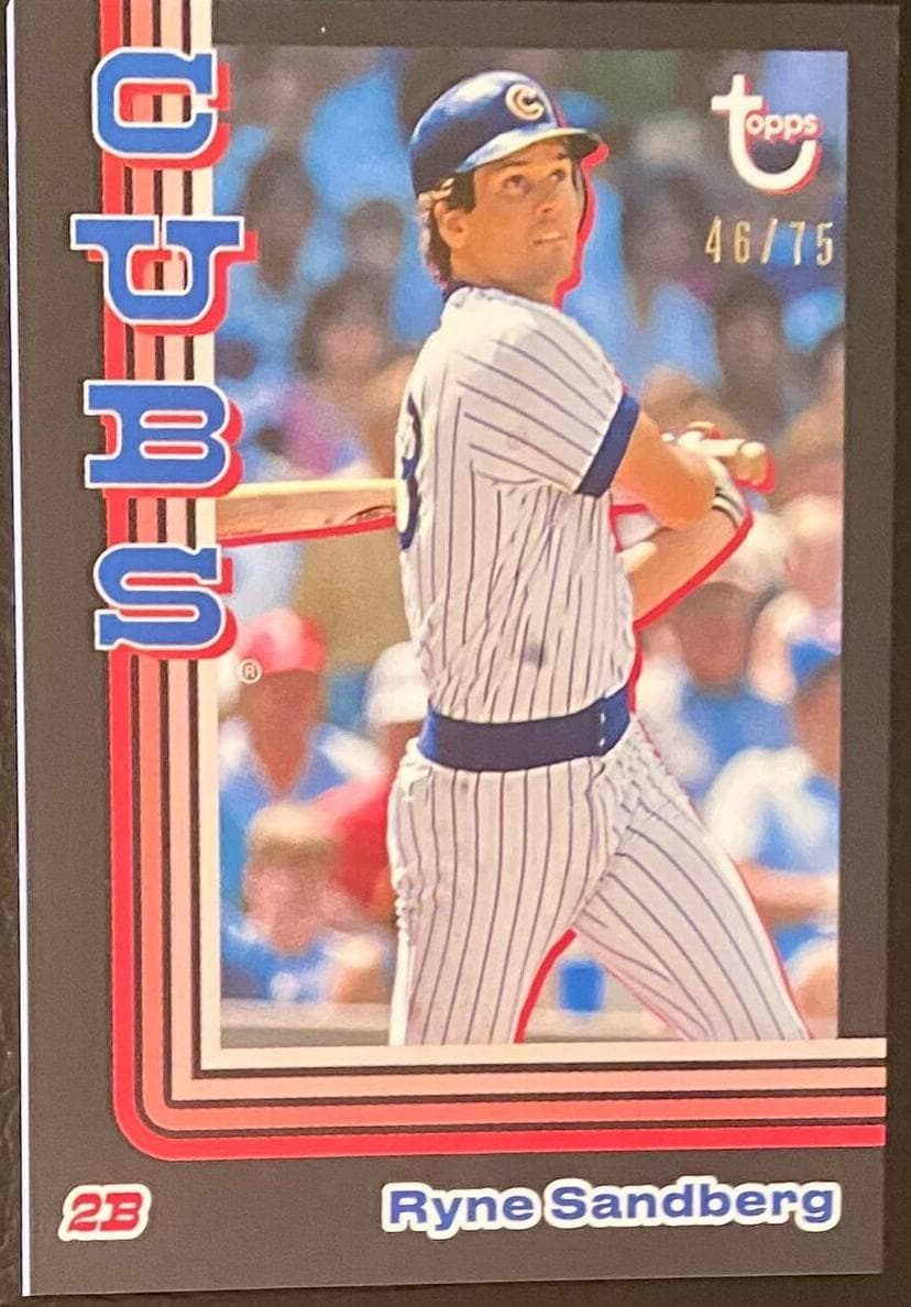Ryne Sandberg 2024 topps Topps Brooklyn Collection