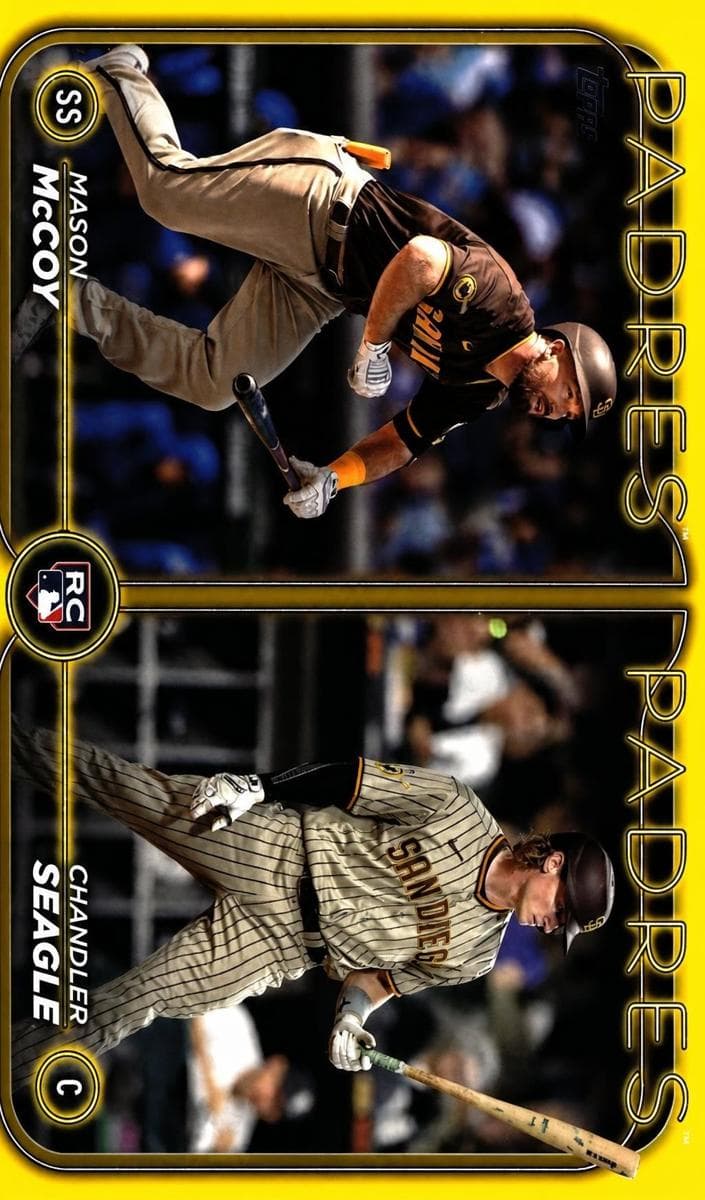 Chandler Seagle / Mason McCoy 2024 topps Topps Update