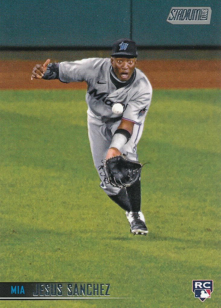 Jesus Sanchez 2021 topps Stadium Club