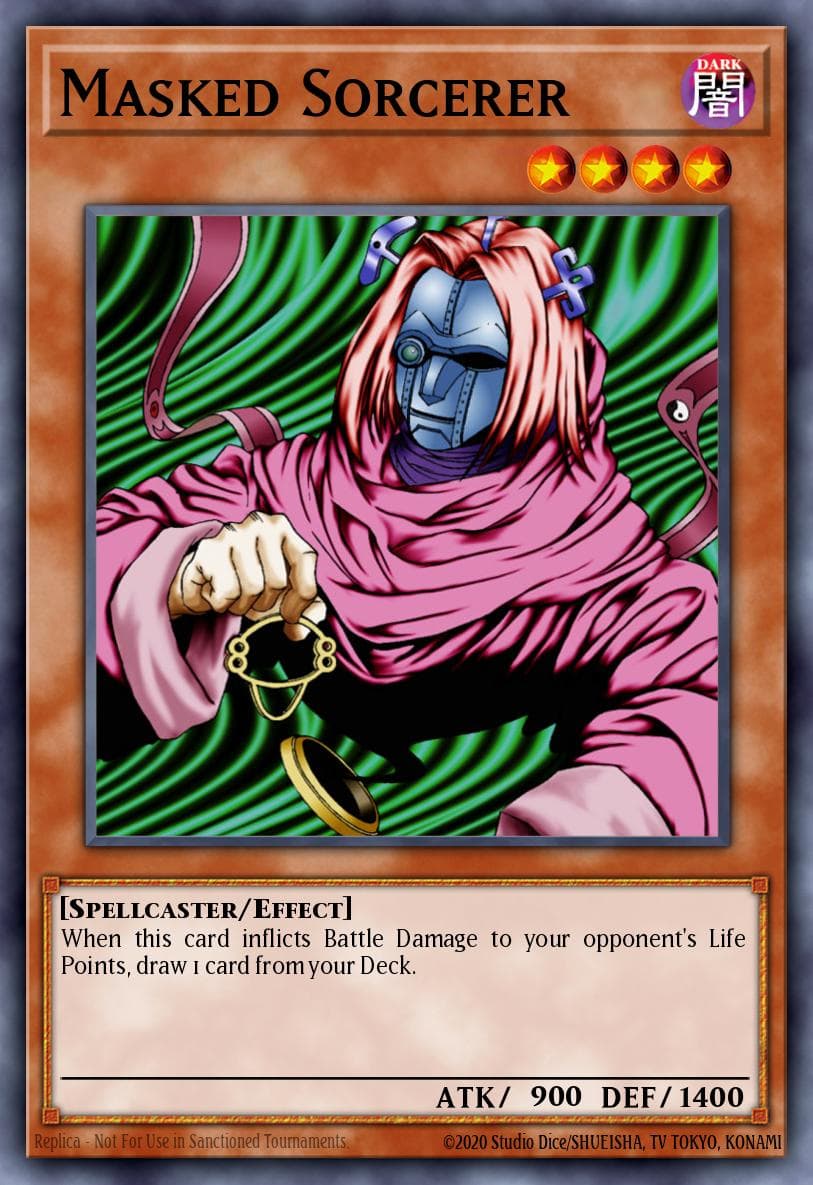 Masked Sorcerer 2002 Yu-Gi-Oh! Metal Raiders