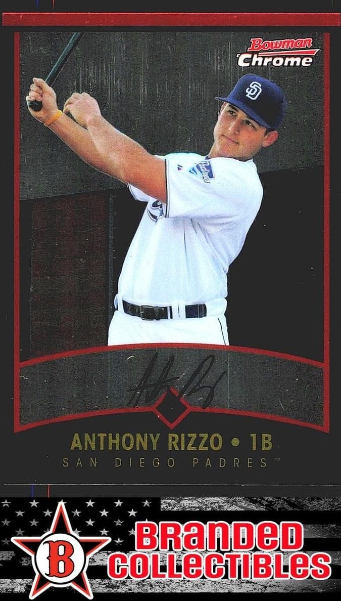 Anthony Rizzo 2011 bowman Bowman Chrome