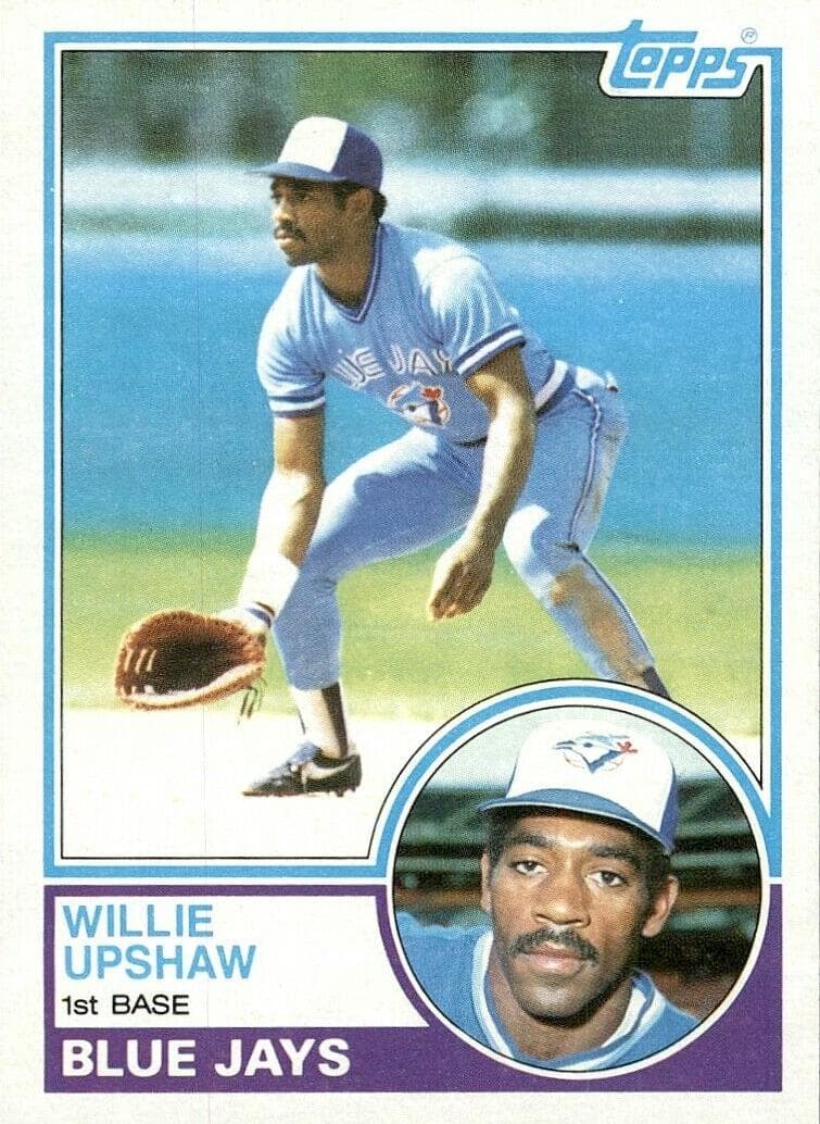 Willie Upshaw trading card