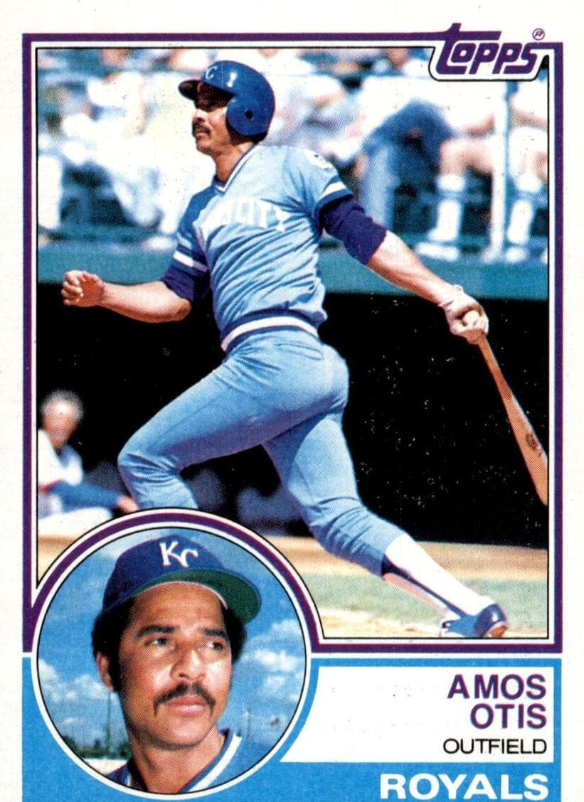 Amos Otis 1983 topps Topps