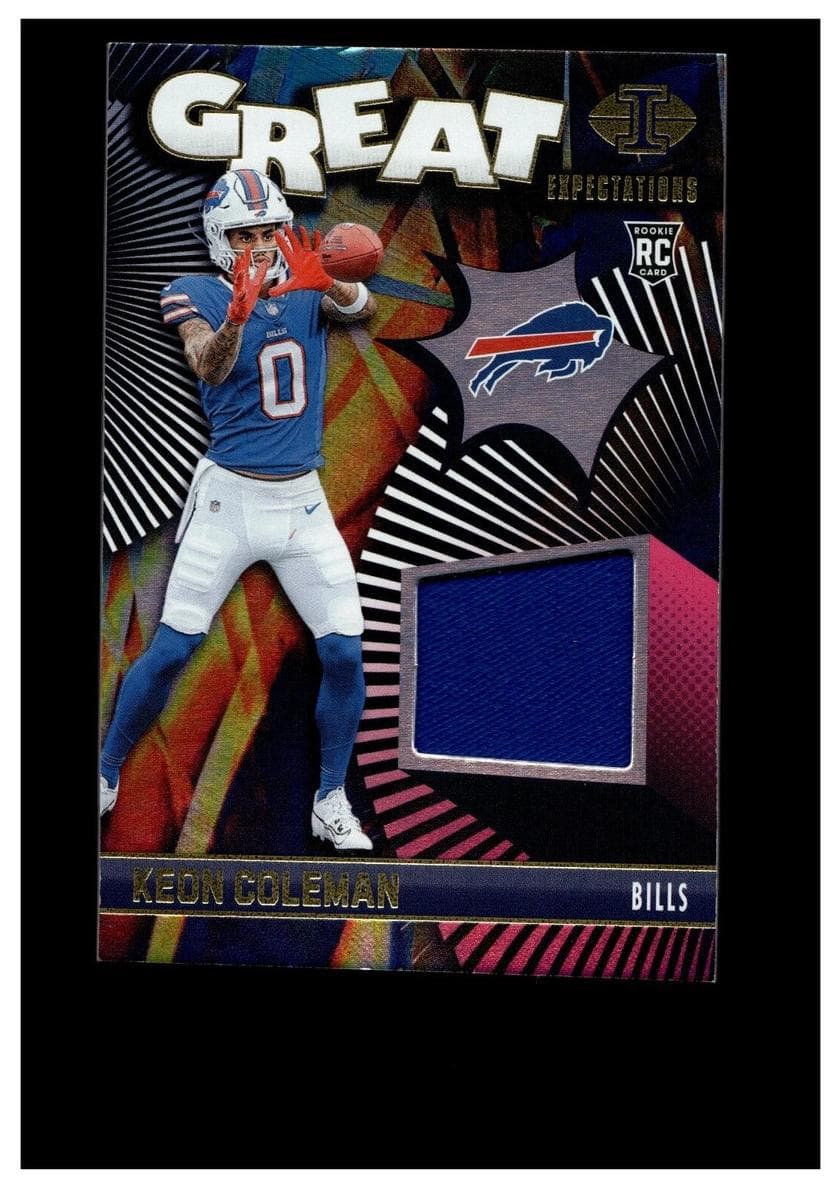 Keon Coleman 2024 panini
