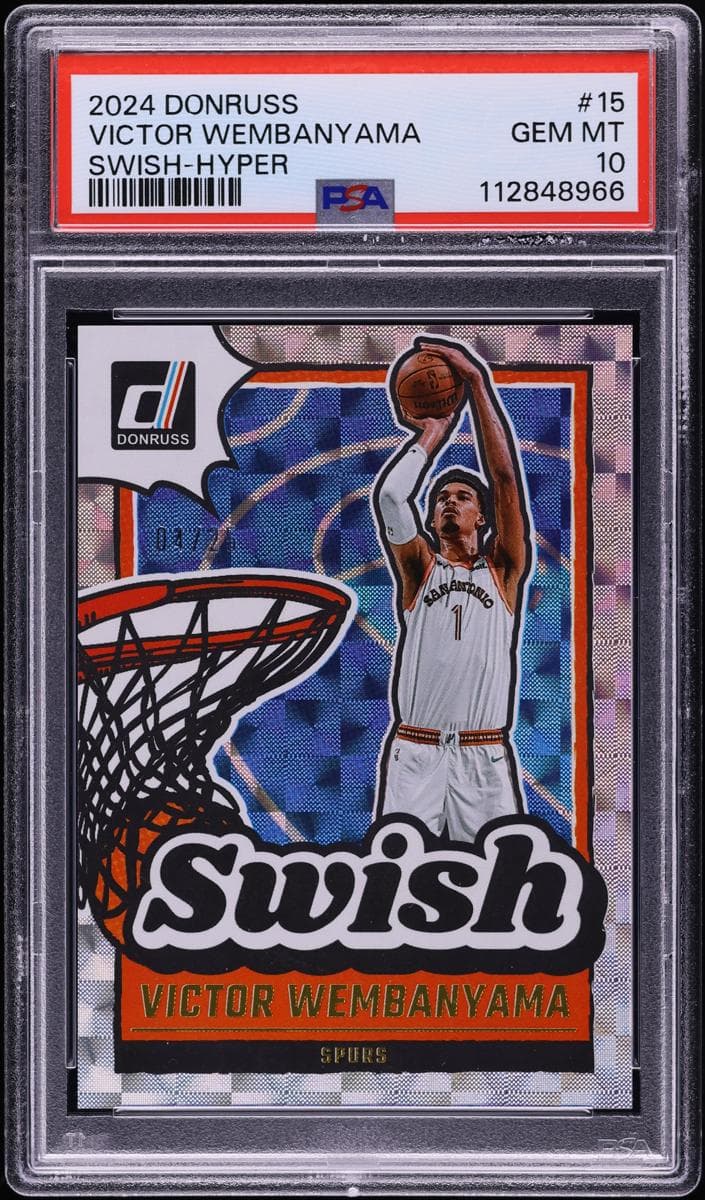 Victor Wembanyama 2024 panini Panini Donruss Optic