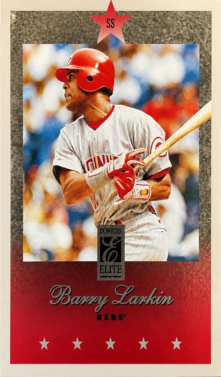 Barry Larkin 1997 panini Donruss Elite