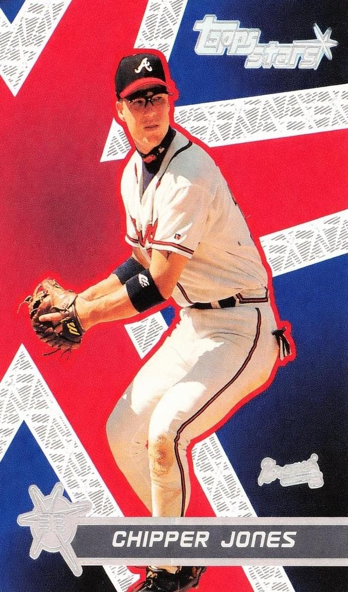 Chipper Jones 2001 topps Topps Stars