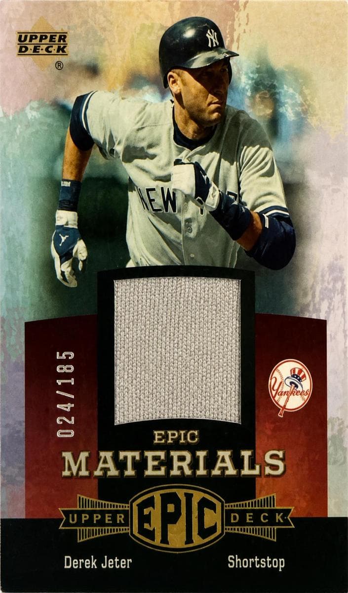 Derek Jeter 2006 upper-deck Epic Materials