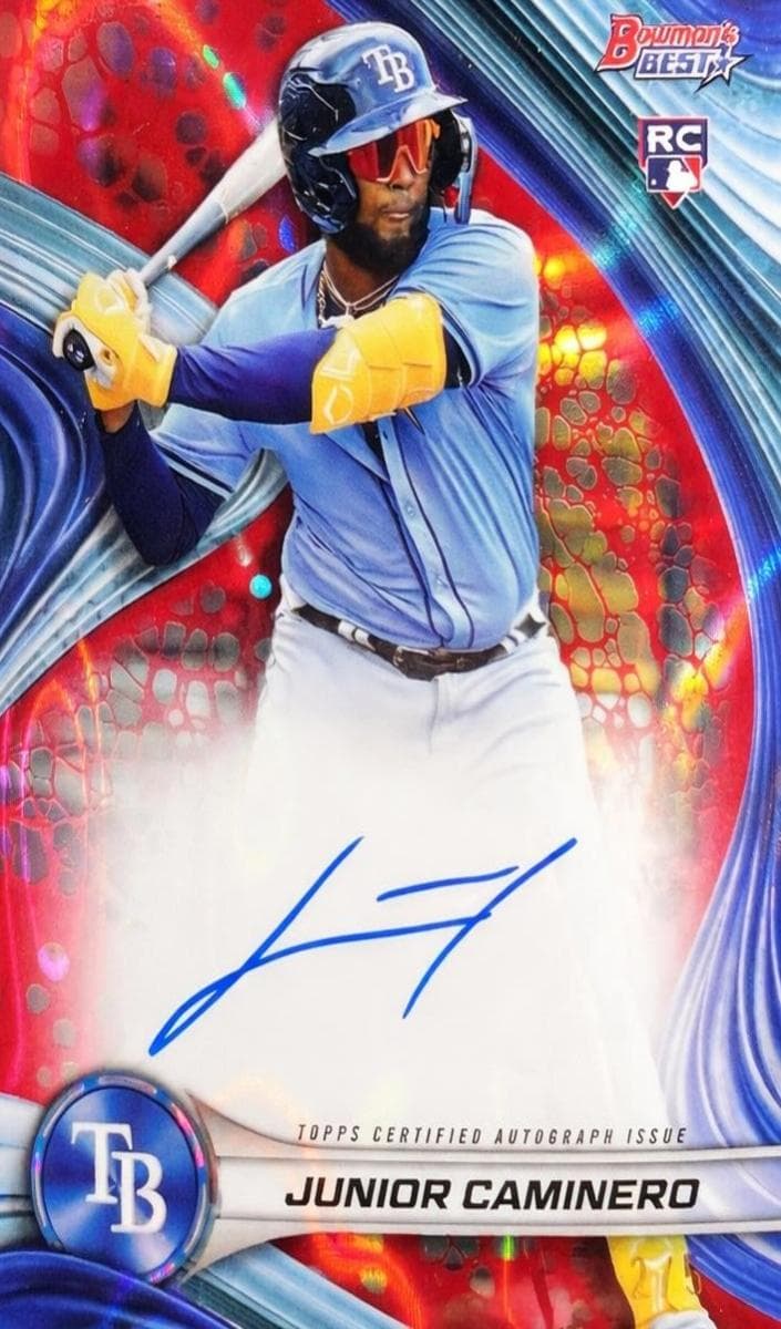 Junior Caminero 2024 bowman Bowman's Best