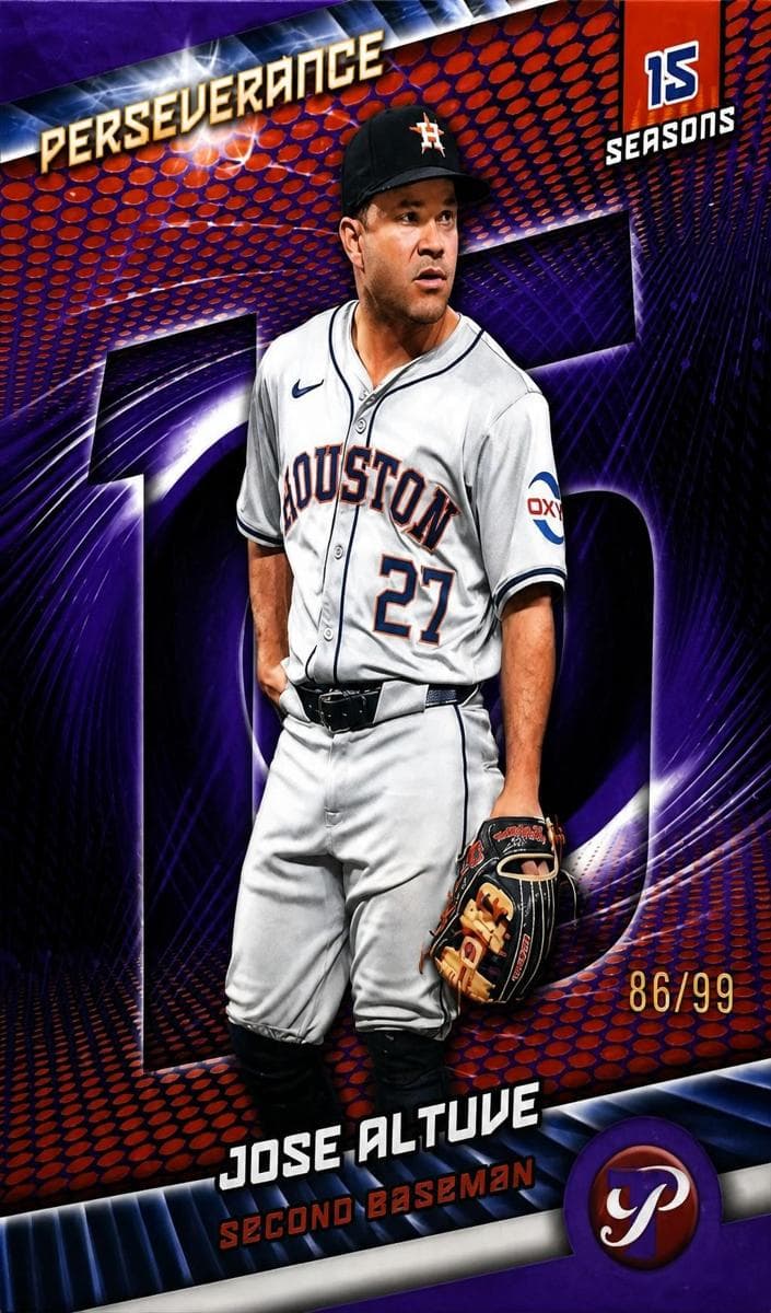 Jose Altuve 2025 topps Topps Pristine
