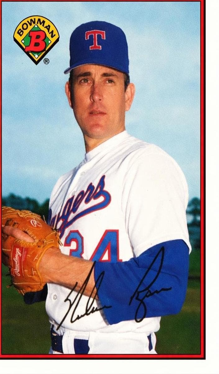 Nolan Ryan 1989 bowman Bowman