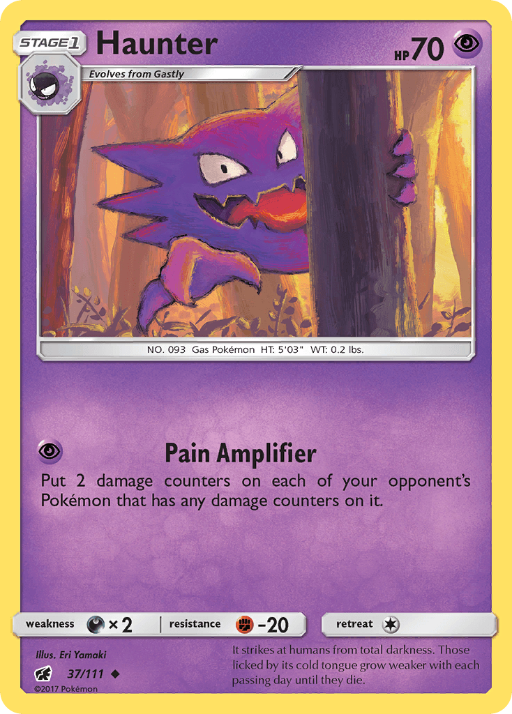 Haunter 2017 Pokemon Crimson Invasion