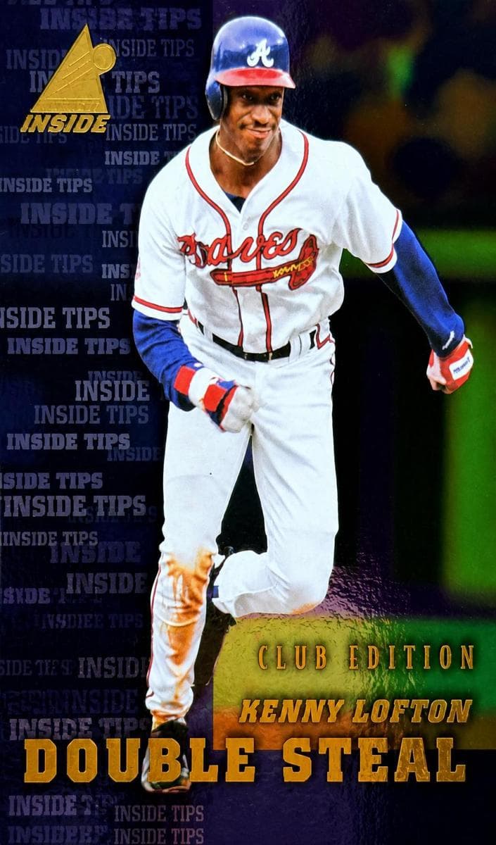 Kenny Lofton 1998 unknown Pinnacle Inside