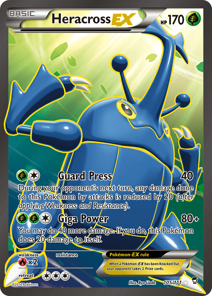 Heracross EX #105