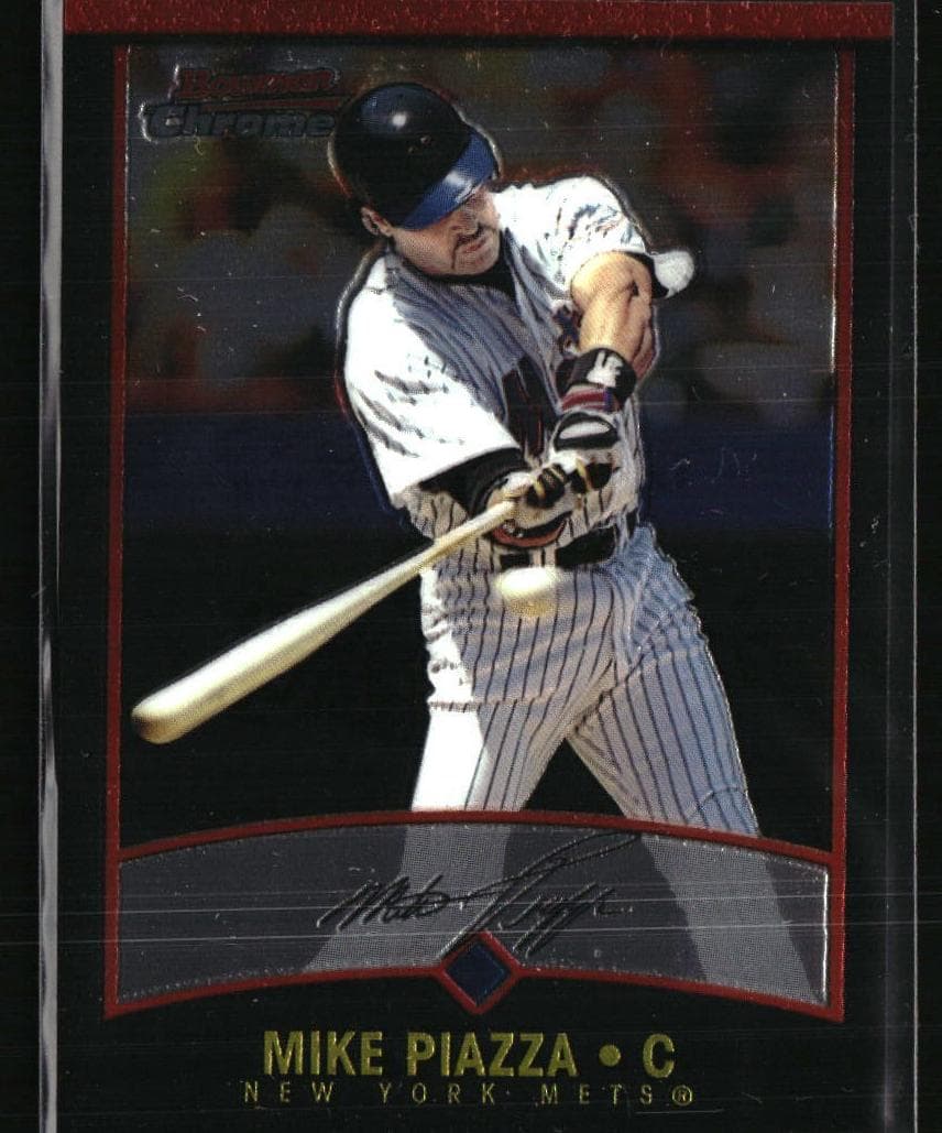 Mike Piazza 2001 bowman Bowman Chrome