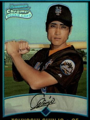 Tsuyoshi Shinjo 2001 bowman Bowman Chrome