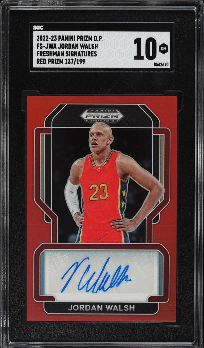 Jordan Walsh 2022 panini Panini Prizm Draft Picks