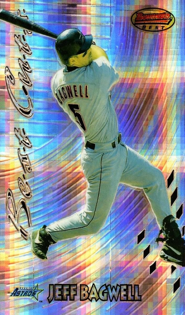 Jeff Bagwell 1997 bowman Bowman's Best