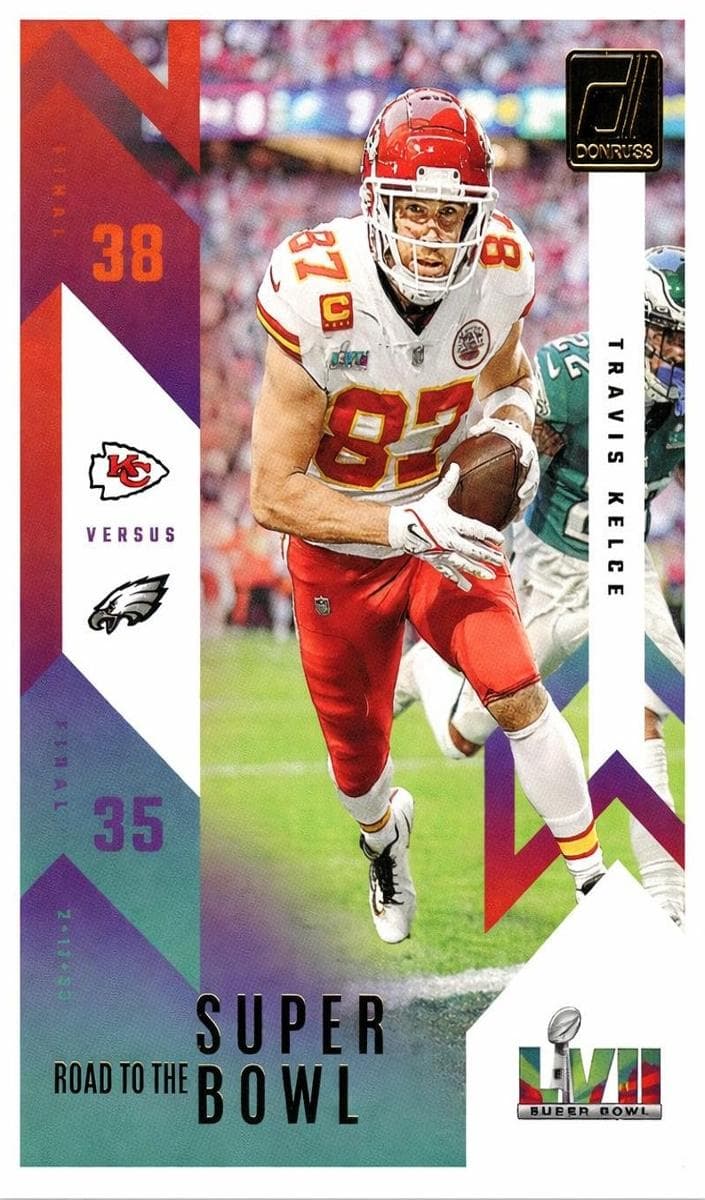 Travis Kelce 2023 panini Panini Donruss
